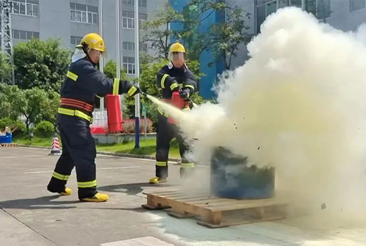 聚石集团||消防技能比武 火力全开就是“燃”
